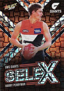 2018 Select Footy Stars - Selex #SX54 Harry Perryman Front